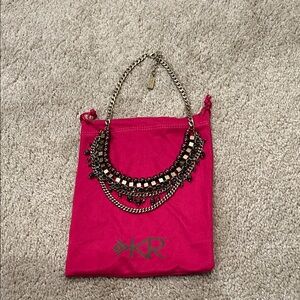 Silpada Bronze & Purple Statement Necklace